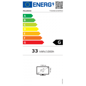 TV ANDROID 32'' HD POLAROID