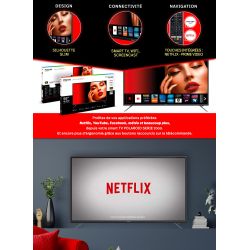 TV 55'' SMART NETFLIX Polaroid