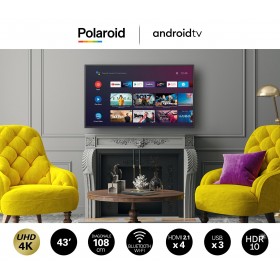 TV ANDROID 43' UHD 4K POLAROID