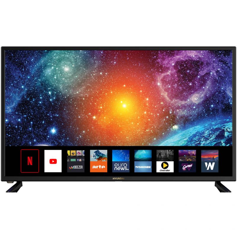 Smart TV 39'' HD Netflix YouTube PrimeVideo Screencast USB HDMI