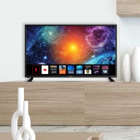 Smart TV 39'' HD Netflix YouTube PrimeVideo Screencast USB HDMI