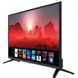 Smart TV 24'' HD Netflix YouTube PrimeVideo Screencast USB HDMI