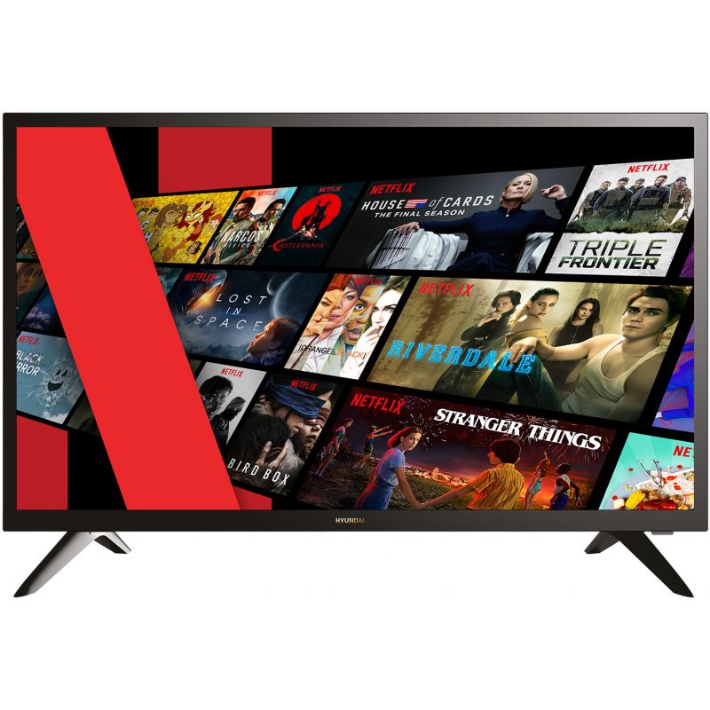 Smart TV 24'' HD Netflix YouTube PrimeVideo Screencast USB HDMI
