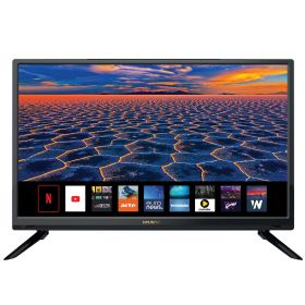Smart TV 24'' HD Netflix YouTube PrimeVideo Screencast USB HDMI