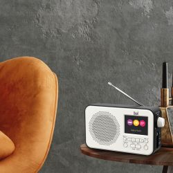 Radio réveil portable DAB+ numérique Bluetoothécran LCD couleur