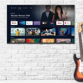 Android TV 43'' 4K Ultra HDGoogle Assistant et NetflixYouTube Chromecast