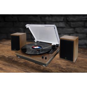 Platine vinyle tout-en-un Bluetooth outhaut parleurs stéréos 20w