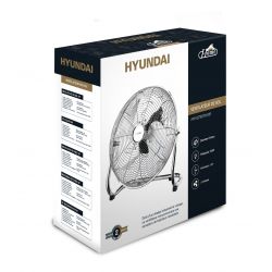 Brasseur d'air 40cm inox 90W