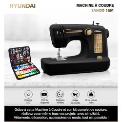 Machine à coudre TANGO 16 C kit de couture Kit couture fourni