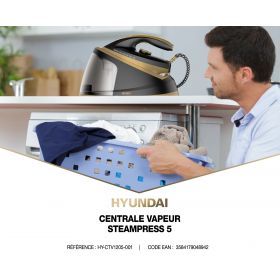 Centrale vapeur STEAM PRESS 5 et tapis de repassage