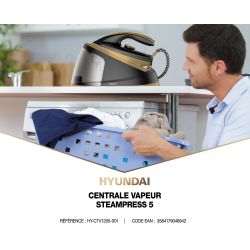 Centrale vapeur STEAM PRESS 5 et tapis de repassage