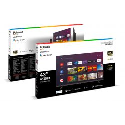 Android TV 43'' 4K Ultra HDGoogle Assistant et NetflixYouTube Chromecast