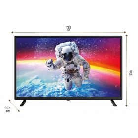 TV LED HD 32' 2xHDMI 1xUSB HYUNDAI