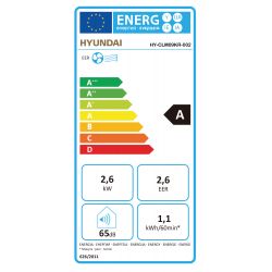 Climatiseur mobile 3 en 1 HYUNDAI 9000 BTU - Classe A - Système à auto-évaporation