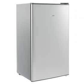 Réfrigérateur table top 88L inox avec porte reversible et freezer 10L
