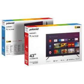 POLAROID - ANDROID TV LED - 43'' (109cm) - Full HD - WiFi - Netflix - Youtube - 3x HDMI - 2x USB