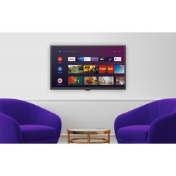 POLAROID - ANDROID TV LED - 32" (80cm) - HD - WiFi - Bluetooth 5.0 - Netflix - YouTube - 3x HDMI - 2x USB