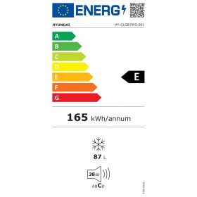 Congélateur 4 - 87L - 3 bacs - Congélation : 3,5kg/18h