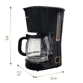  HYUNDAI -cafetière AROMA SAGOMATO - RESERVOIR 1.5L - Fonction Maintient au chaud -Arrêt automatique