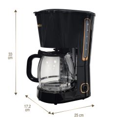  HYUNDAI -cafetière AROMA SAGOMATO - RESERVOIR 1.5L - Fonction Maintient au chaud -Arrêt automatique