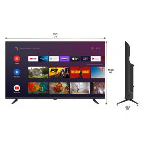 HYUNDAI - Android TV 43'' 4K UHD (108cm) - WIFI - BT 5.0 - Google Assistant - Netflix - 3xHDMI 2xUSB - HDR 