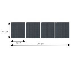 Kit Solaire Plug and Play - 400 W puissance pour 520kWh de production