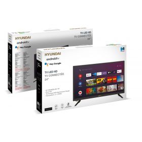 HYUNDAI - TV SMART Android 24''- SMART Android NETLIFX 